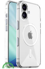 MagSafe Silicone Hoesje voor iPhone 17 &ndash; Transparant, Flexibel en Klaar voor Elke Dag