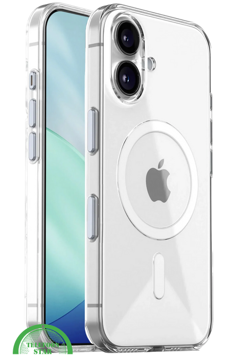 MagSafe Silicone Hoesje voor iPhone 17 – Transparant, Flexibel en Klaar voor Elke Dag