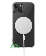 Hoesje voor iPhone 15 Transparant MagSafe &ndash; Slank, Sterk &amp; Magnetisch