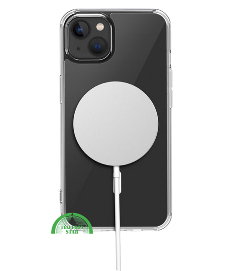 Hoesje voor iPhone 14 Plus Transparant MagSafe Slank, Sterk &amp; Magnetisch