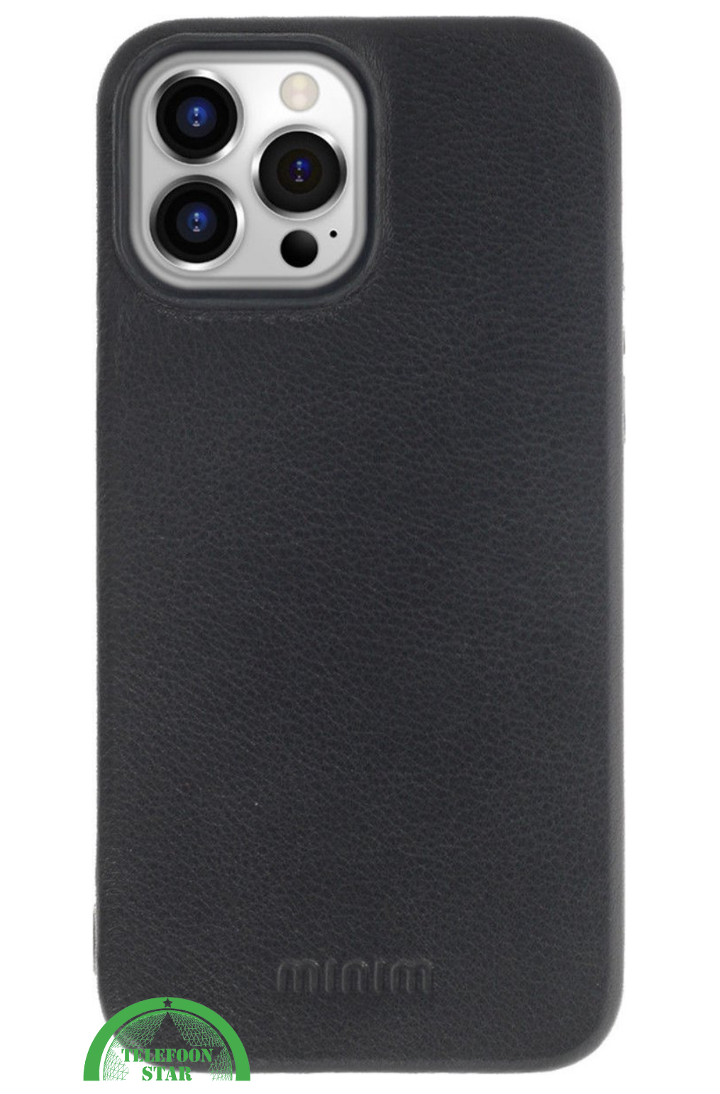 Duurzame Leren Backcover iPhone 14 Pro Max