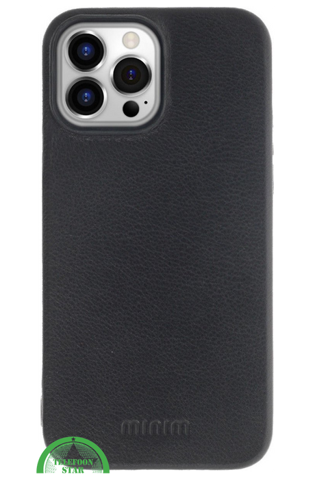 Duurzame Leren Backcover iPhone 14 Pro Max