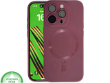 Bordeauxrood iPhone 15 Pro Max Hoesje met Ringhouder &ndash; Luxe Bescherming | Telefoonstar.nl