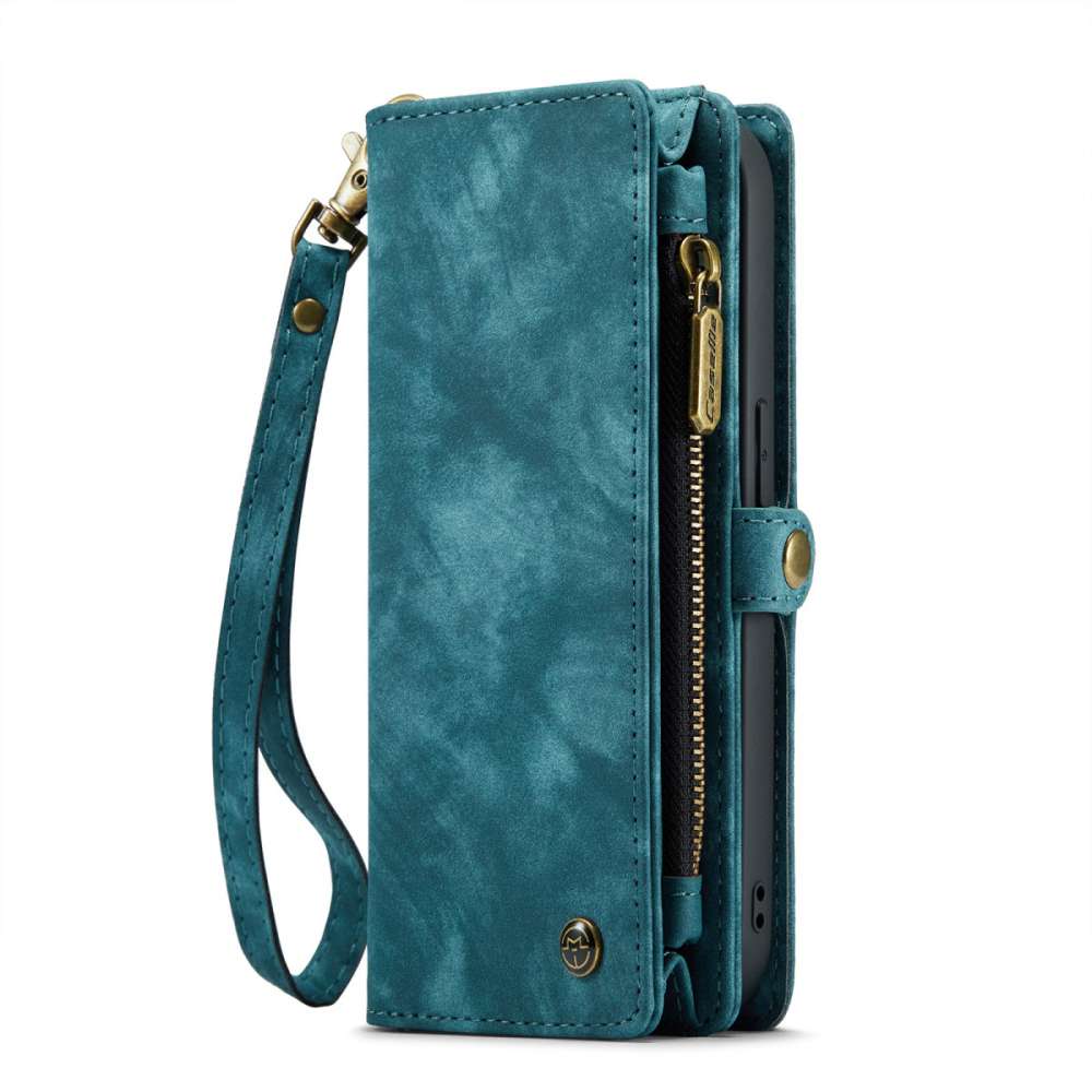 iPhone 14 3-in-1 portemonnee hoesje blauw