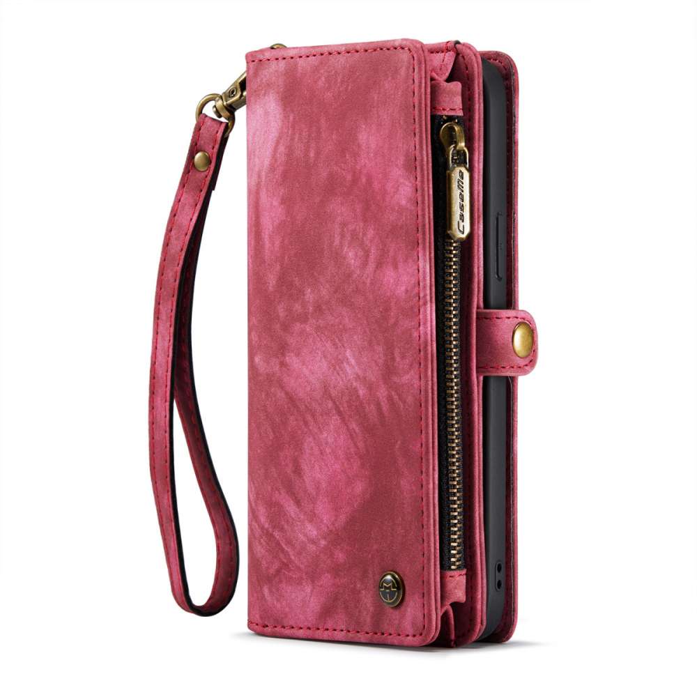 iPhone 14 3-in-1 portemonnee hoesje rood