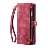 iPhone 14 3-in-1 portemonnee hoesje rood