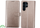 Hoesje voor Smasung S26 Ultra donker rose boekcase Stijlvolle