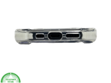 Anti shock case witte randen silicone voor iPhone 16