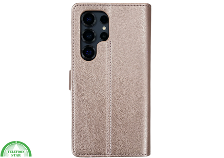Hoesje voor Smasung S26 Ultra donker rose boekcase Stijlvolle
