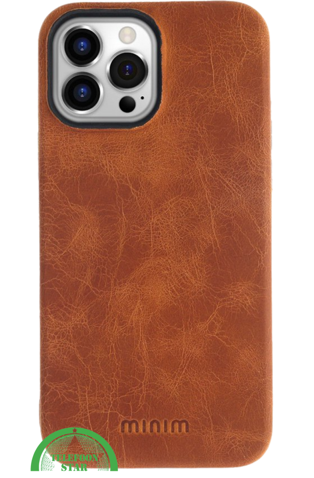 iPhone 14 Pro Max Leren Hoesje &ndash; Luxe &amp; Tijdloze Bescherming