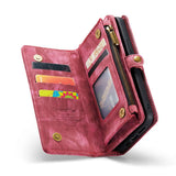 iPhone 14 3-in-1 portemonnee hoesje rood