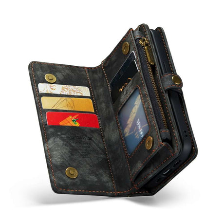 iPhone 14 Pro Max 3-in-1 portemonnee hoesje zwart