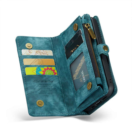 iPhone 14 Pro Max 3-in-1 portemonnee hoesje blauw