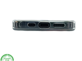 8iPhone 16 Pro Transparant Hoesje Met Bloemenprint En Elegante Tekstdecoratie