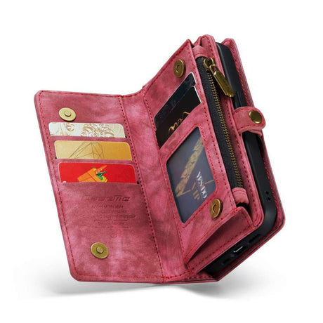 iPhone 14 Pro 3-in-1 portemonnee hoesje rood