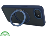 iPhone 16E Hoesje MagSafe Compatibel Blauw Schokbestendig