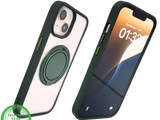 CoverGrip MagSafe Case &ndash; iPhone 13 / 14 Hoesje met Groene Ring | Telefoonstar.nl