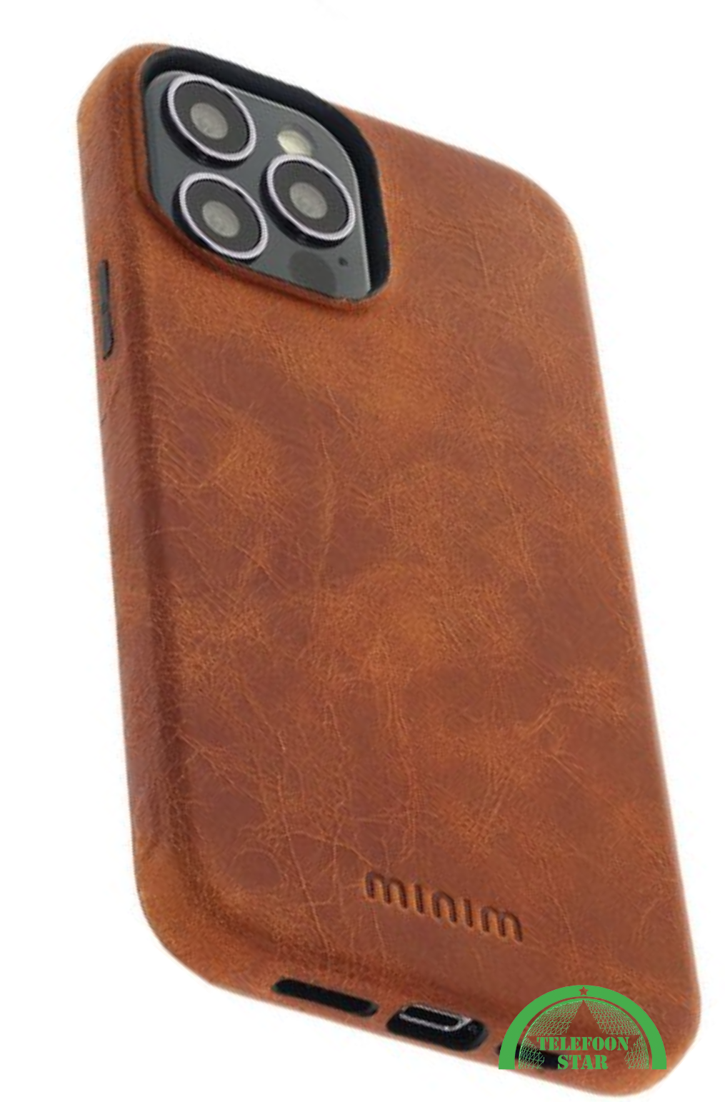 iPhone 14 Pro Max Leren Hoesje &ndash; Luxe &amp; Tijdloze Bescherming