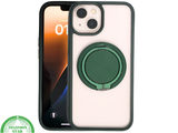 CoverGrip MagSafe Case &ndash; iPhone 13 / 14 Hoesje met Groene Ring | Telefoonstar.nl