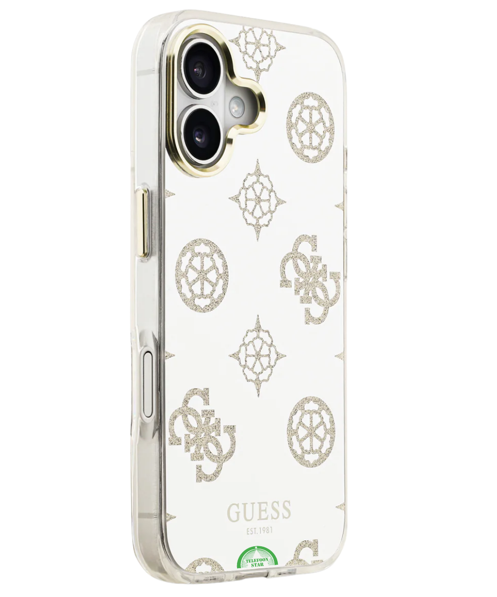 Hoesje iPhone 17 Glitter Mirrored Magsafe Compatible Gold Phone Case en Sterke Slank