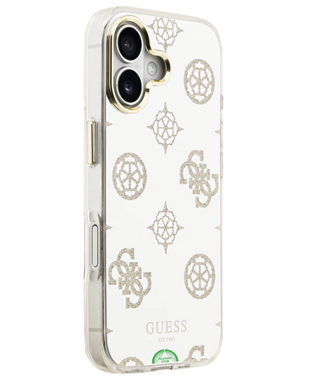 Hoesje iPhone 17 Glitter Mirrored Magsafe Compatible Gold Phone Case en Sterke Slank