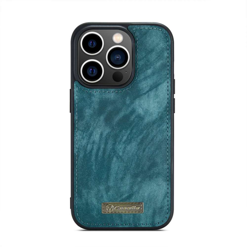 iPhone 14 Pro 3-in-1 portemonnee hoesje blauw