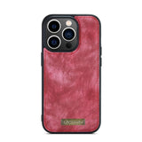 iPhone 14 Pro 3-in-1 portemonnee hoesje rood