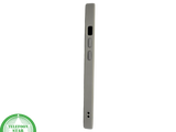 iPhone 15 Hoesje &ndash; Zwarte Tulpen Design met Beige Rand | Stijlvol &amp; Betaalbaar