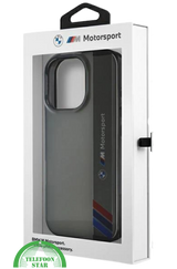 Motorsport Hoesje voor iPhone 16 Pro &ndash; Grijs/Zwart | Sportief Design met Ultieme Bescherming