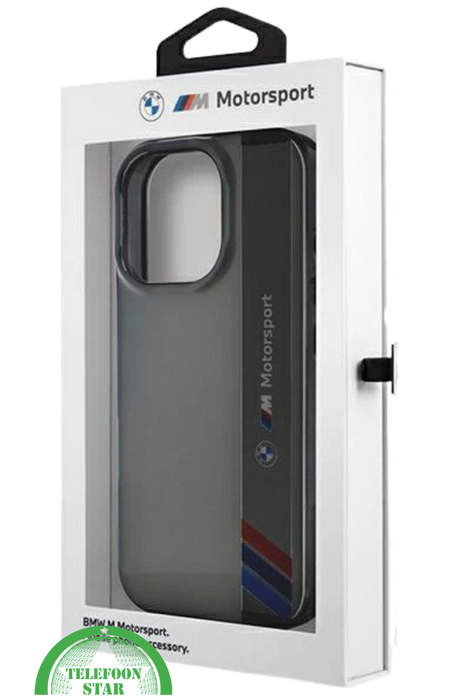 Motorsport Hoesje voor iPhone 16 Pro &ndash; Grijs/Zwart | Sportief Design met Ultieme Bescherming