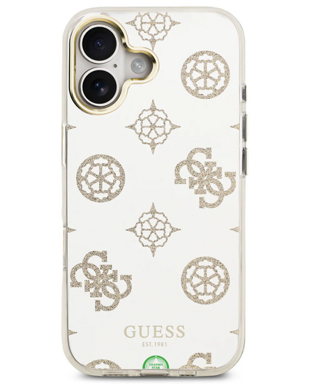Hoesje iPhone 17 Glitter Mirrored Magsafe Compatible Gold Phone Case en Sterke Slank