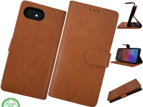 Wallet Case Licht Bruin IPhone 17E