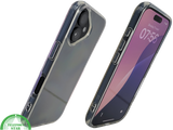 iPhone 16 hoesje transparant met schokbestendige bescherming en strakke afwerking