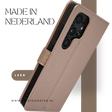 Hoesje voor Smasung S26 Ultra donker rose boekcase Stijlvolle