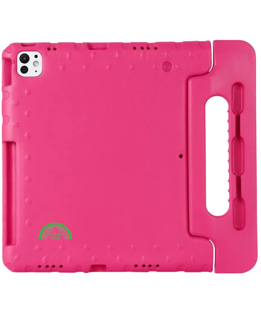 iPad Air 11 (2026, 2025 &amp; 2024) Kinder hoesje Met Handvat Rood