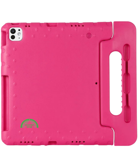iPad Air 11 (2026, 2025 &amp; 2024) Kinder hoesje Met Handvat Rood