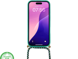 iPhone 16 Hoesje met Koord Groen &ndash; Duurzaam &amp; Trendy Bescherming
