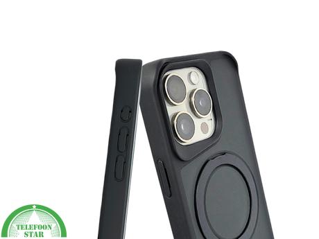 iPhone 15 Pro Achterkant Hoesje met Ringhouder &ndash; Elegant &amp; Functioneel Beschermhoesje