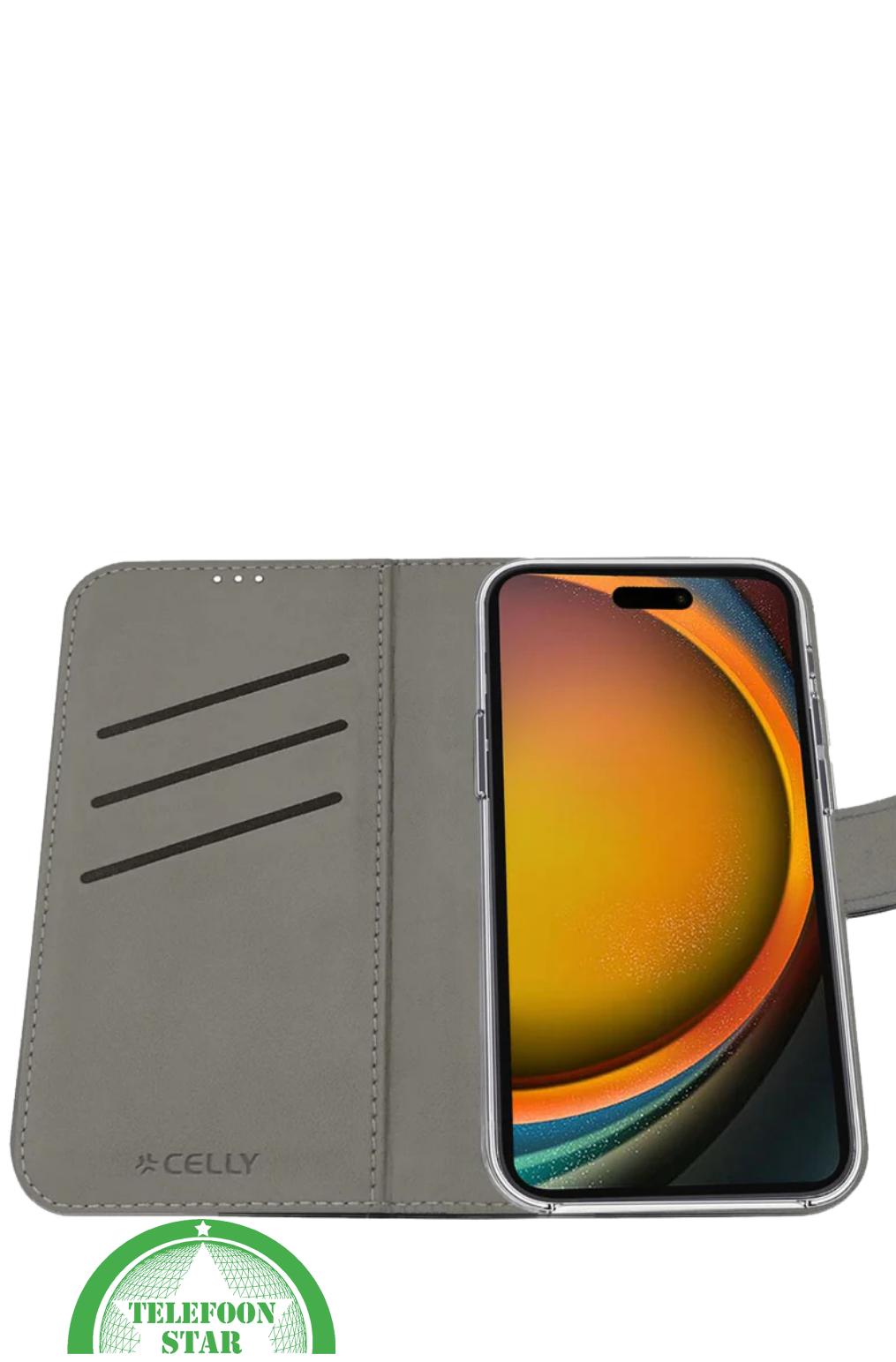 iPhone 16 Pro Bookcase Hoesje &ndash; Bruin | Elegant Design met Volledige Bescherming