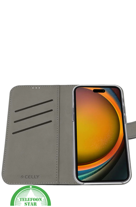 iPhone 16 Pro Bookcase Hoesje &ndash; Bruin | Elegant Design met Volledige Bescherming