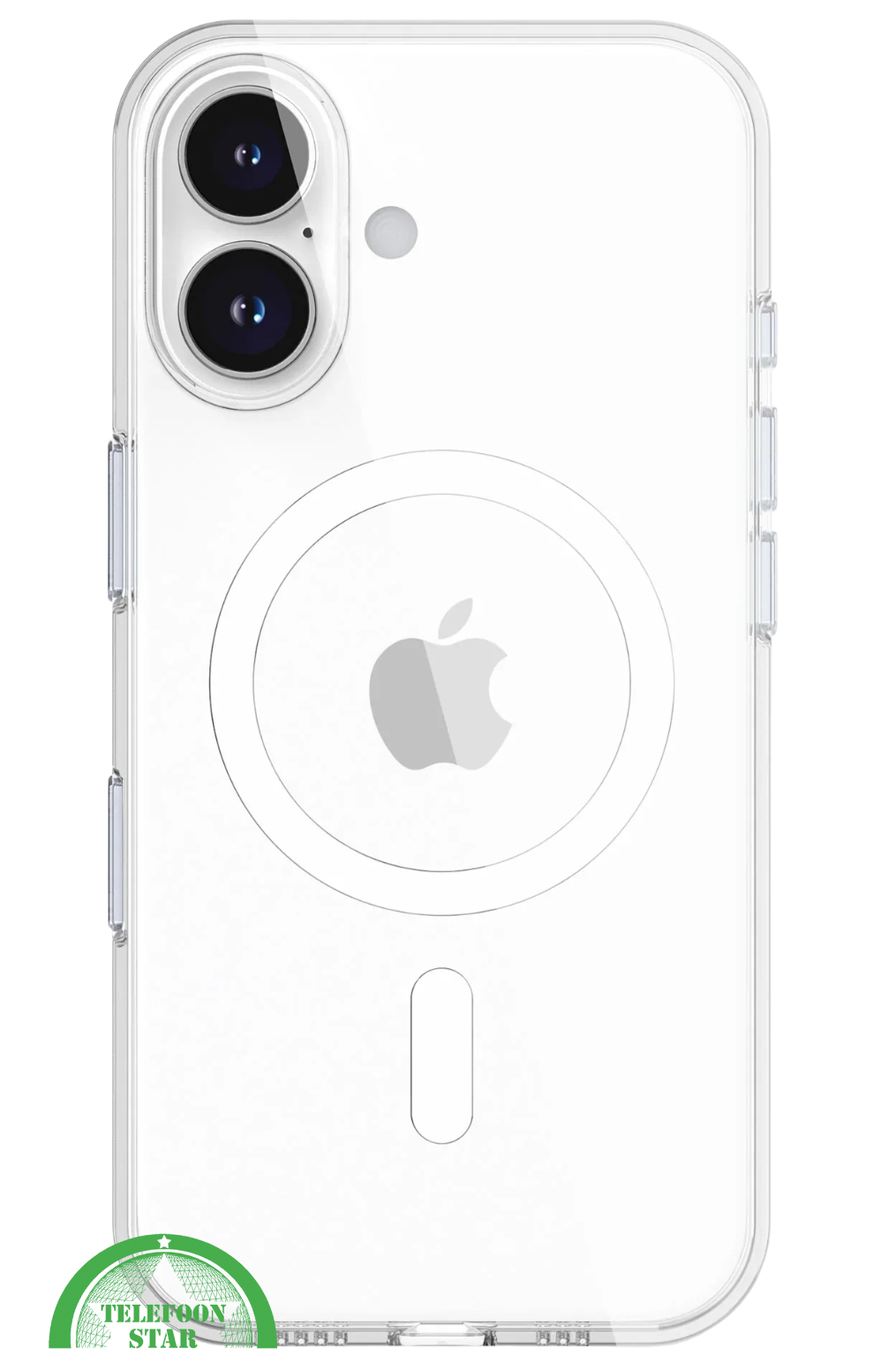 MagSafe Silicone Hoesje voor iPhone 17 &ndash; Transparant, Flexibel en Klaar voor Elke Dag