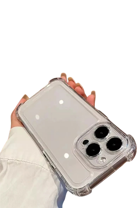 Transparant Antishock Hoesje voor iPhone 16 pro &ndash; Silicone, Flexibel, Helder &amp; Extra Sterk | Telefoonstar