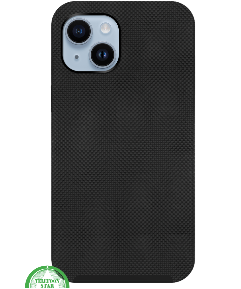 Zwart Hoesje voor iPhone 15 Anti-Slip &ndash; TPU Slank, Sterk &amp; Gripvast
