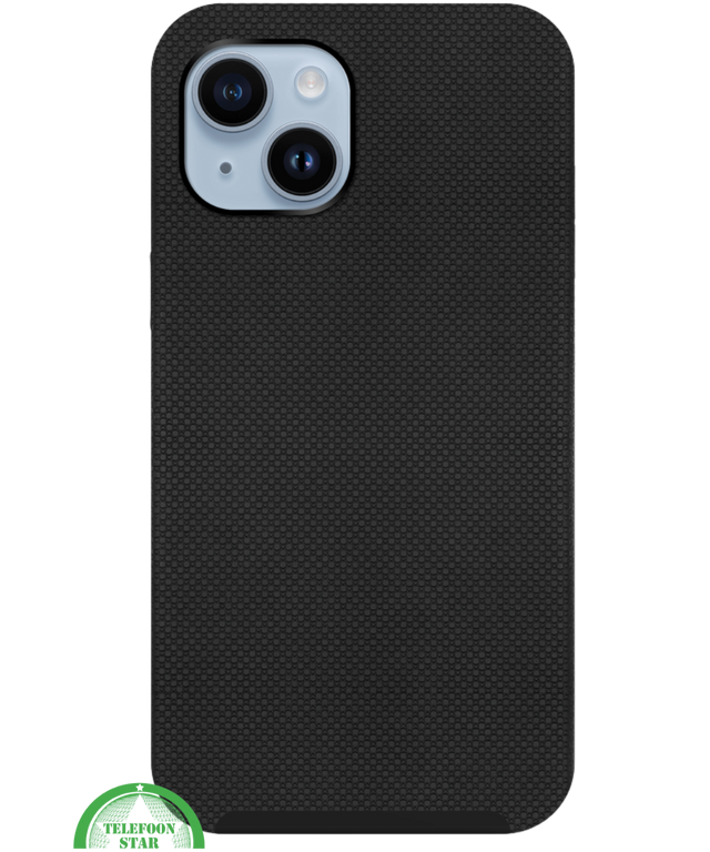 Zwart Hoesje voor iPhone 15 Anti-Slip &ndash; TPU Slank, Sterk &amp; Gripvast
