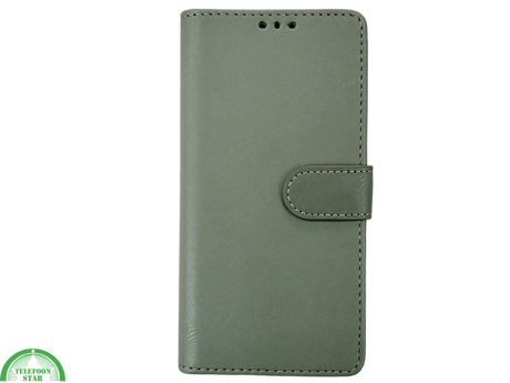 Boek case Groen cover iPhone 16E 2025 leer up
