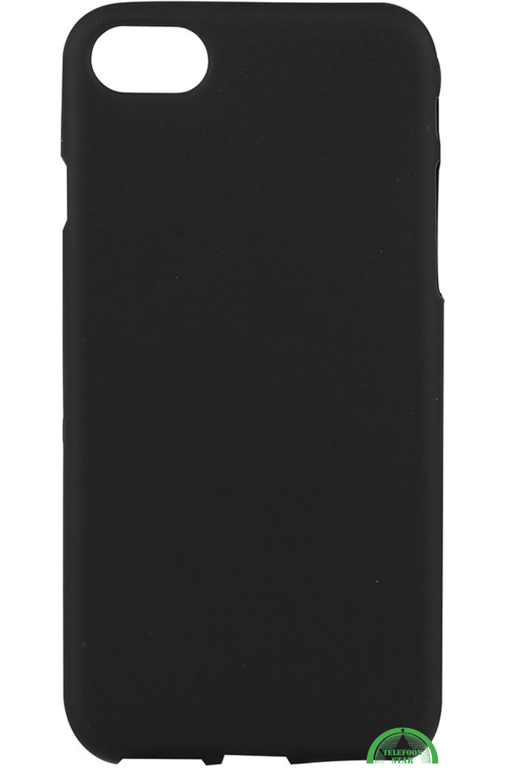Hoesje voor iPhone SE 2022 Zwart Transparant, Slank, Flexibel & Schokbestendig