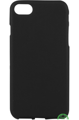 Hoesje voor iPhone SE 2022 Zwart Transparant, Slank, Flexibel & Schokbestendig