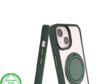 CoverGrip MagSafe Case &ndash; iPhone 13 / 14 Hoesje met Groene Ring | Telefoonstar.nl