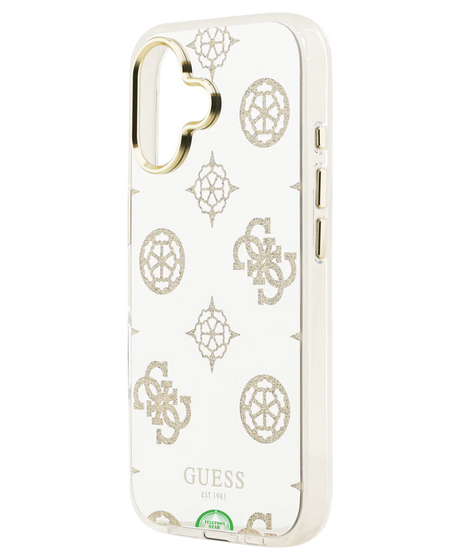 Hoesje iPhone 17 Glitter Mirrored Magsafe Compatible Gold Phone Case en Sterke Slank