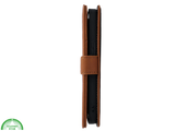 Hoesje voor iPhone 17e Licht bruin Leerlook Wallet Case